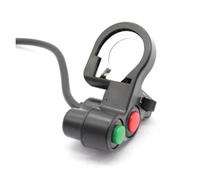Interruptor De Motocicleta Interruptor Universal Rojo/amarillo Motocicleta Montaje En Manillar Faro Delantero Encendido Apagado Luz Antiniebla Botón De Y