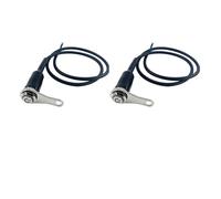 Interruptor De Motocicleta LED Para Motocicleta Encendido Y Apagado Montaje En Manillar Aleación Aluminio Resistente Al Agua Luces Antiniebla Botón Pulsador(Blue-Green)