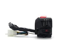 Interruptor De Motocicleta Para Faro Delantero Motocicleta Hornet 250 Luz Alta Intermitente Izquierdo Y Derecho Bocina Interruptor Arranque Manija Botón(1 pcs right)