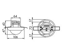 Interruptor de Movimiento BEG Luxomat (completo) - 92149