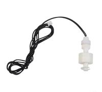 Interruptor de nivel de flotador para resistencia a ácidos y álcalis con diseño flotante Dc 110v Instalación vertical Dispositivo de control de plástico blanco para tanque industrial Sistema de