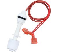 Interruptor de nivel de flotador PP compatible con máquinas de hielo Manitowoc 040002396 040001783 que funciona de 20 °C a 80 °C para un control fiable de encendido y apagado (A)