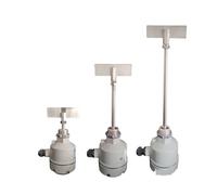 Interruptor de nivel giratorio-Sensor controlador alto y bajo for contenedor de cemento en polvo-220V/24V, diseño compacto y duradero, 1 Uds.(24VStandard 100mm)