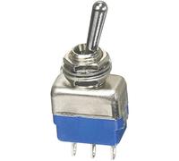 Interruptor de palanca 1 x (On)/Off/(On) APEM 11137A 250 V/AC 2 A momentáneo/0/momentáneo 1 pc(s)