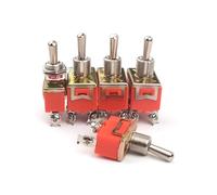 Interruptor de palanca de 2/3/4/6 pines, 2/3 posiciones, 15 A, 250 V, terminal ON-OFF, ON-ON, ON-OFF-ON, equipo basculante, 1 unidad(1221)