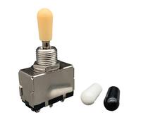 Interruptor de palanca de guitarra de 3 vías, pieza de selección de pastilla para aprendiz, accesorio de interruptor eléctrico, piezas eléctricas fáciles de controlar