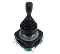 Interruptor de palanca de mando de 30 mm con resorte de retorno, momentáneo/autoblocante, de 4 posiciones, HKF4-11A-2L/HKSF4-11-4L 2L(Black)