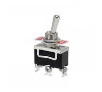 Interruptor de palanca for joystick E-ten1322, 15 A, 250 V, 2 conectores SPST de 3 pines, encendido/apagado(3gang-3pin-1pcs)