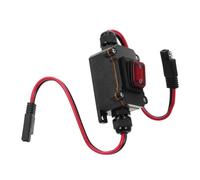 Interruptor de Palanca Ip67 con Indicador LED 12-24v | Caja de Conexiones Sellada Junta de Silicona, con Terminales Metálicos Estañados y Estructura Resistente al Choque para Uso