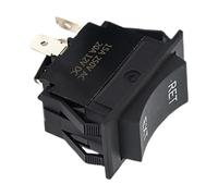 Interruptor de Palanca Oscilante de 6 Pines Negro para Rv | Acción Momentánea, Control de Extensión y Retracción, Plástico, Uso Exterior, Técnicos y Propietarios