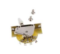 Interruptor De Palanca Selectora De Guitarra De 5 Vías Para Piezas De Repuesto De Guitarra Eléctrica For TL Piezas de Guitarra Accesorios de Repuesto (Color : White)