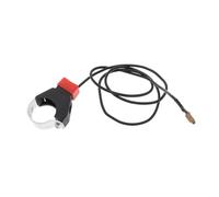 Interruptor de Parada de Motor de 22mm Compatible con Apagado de Llama de Motocicleta Dirt Pit Bike de 2 Tiempos,