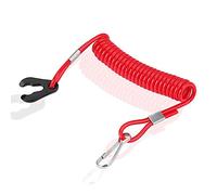 Interruptor de parada de parada del motor del motor de la embarcación, encendido externo del motor Interruptor de parada de parada de emergencia Llave Clip de cuerda de cordón (para todas las s