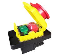 Interruptor de parada, Interruptores electromagnéticos de parada, arranque y encendido/apagado CK5 CK-5 250 V T85 10 A 4 pines