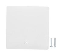 Interruptor de Pared Inteligente para Zigbee, 1 Gang, AC 100-240V, Control por Voz y APP, Botón Táctil - Control Remoto, Configuración de Temporizador, Compatible con Hogares (1 vía)