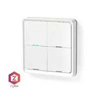 Interruptor de pared Nedis Smartlife - Zigbee 3.0, botones programables
