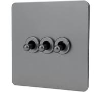 interruptor de pared retro,interruptor de luz de p 86 tipo de pared, palanca de cobre sólido for paredes, interruptor de palanca de 110-250V, interruptor de palanca intermedio de 2 vías de 1-4 entrada