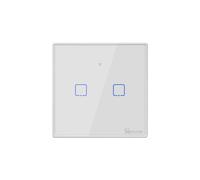 Interruptor de pared táctil inteligente Wifi tipo 86, CA 100V-240V, estándar británico, 2 polos: 86 mm/2, enchufe británico, regalo sorpresa