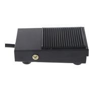 Interruptor de pedal eléctrico antideslizante momentáneo de metal resistente de 250 V CA y 10 A