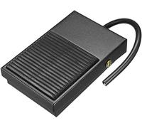 Interruptor de pedal eléctrico SPDT metal NO NC momentáneo 250 V 10 A con almohadilla goma antideslizante