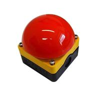 Interruptor de Pedal IP65, respuesta a prueba agua, botón parada emergencia CA/CC, empuñadura pie, reinicio automático, Contactor arranque bloqueado NO/NC(Green Self-Reset)