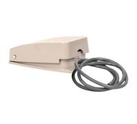 Interruptor de pedal momentáneo eléctrico resistente con superficies antideslizantes, ajuste de aluminio para equipos de taller, interruptores de pie resistentes