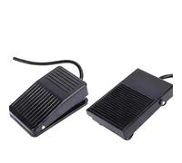 Interruptor de pedal TFS-1 Heavy Duty 10A 250V/380V Carcasa de metal/plástico autorreintecible 1 pieza