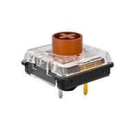 Interruptor de perfil bajo V2 1353 Chocolate V2, interruptores de teclado mecánicos personalizados, táctiles, lineales, azules, rojos y marrones.(Brown,30PCS)