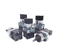 Interruptor de perilla 22 mm, serie NP2, con autorreinicio/bloqueo, 2/3 posiciones, 1NO/1NO, 1NC/2NO, interruptores rotativos, contactores BD21, BD23, BD25 y BD33(NP2-BD53)