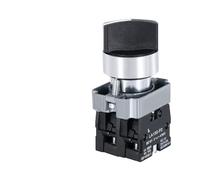 Interruptor de perilla 22mm XB2-BD21 BD33 BD23 BD25 BD35 BD41 BD53 BJ33 1NO/2NO/1NO1NC 2/3 posiciones interruptor de perilla de selección de reinicio de bloqueo automático(XB2-BD53)