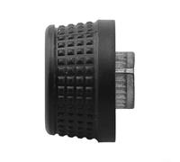 Interruptor de perilla giratoria de radio de audio para coche para Golf 6 para Skoda Cd botón de control OEM 6c0919603 negro (1 pieza derecha)