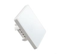 Interruptor de persiana inteligente con WiFi para control de pantalla tuya, interruptor táctil de cristal para Alexa para Google Home, control por voz, 230 V, 86 x 86 mm, color blanco (WHITE)