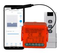 Interruptor de Persiana WiFi con Mandos a Distancia RF, Módulo Receptor 433 MHz, Control de Cortinas Eléctricas, Módulo Control Temporizador, Aplicación Smart