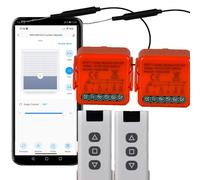 Interruptor de persiana WiFi, mandos a distancia RF, módulo receptor, control de cortinas eléctricas para persiana y enrollables, 433 MHz, módulo control temporizador, aplicación Smart