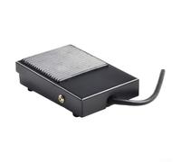 Interruptor de pie, 2 unidades, modelo TFS1 con carcasa de hierro y cable de extensión de 16 cm, diseñado para equipos industriales que ofrecen control y construcción