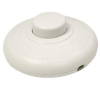 Interruptor de pie 2a/250v color blanco electro dh 11.645/b 8430552118