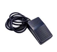 Interruptor de pie antideslizante de plástico momentáneo FS-1, 10 A/250 V CA, NO+NC, interruptor de pedal eléctrico(FS1-16mm)