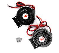 Interruptor de pie de molinete-DC 12 V/24 V 1 par de ABS con diseño de cubierta de seguridad El interruptor de pie de molinete viene con accesorios