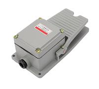 Interruptor de Pie Eléctrico con Pedal de Aluminio IP62, Contactos de Plata LT3, para Uso Industrial y Doméstico