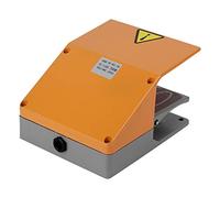 Interruptor de pie, Interruptor de pedal industrial de servicio pesado, Interruptor de control operado con doble pie, para control mecánico eléctrico, 380VAC