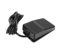 Interruptor de Pie Momentáneo Diseño Antideslizante IP67 Impermeable 10A 250VAC Interruptor de Pedal con Memoria Mecánica Ajustable (Longitud de la línea 2 metros)