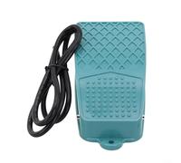 Interruptor de pie momentáneo Pedal Industrial Anti Slip Eléctrico Pedal Con Carcasa de Metal Para Soldadura Estampación Y Sistemas De Control De Máquina De Coser Negro Tfs 2(TFS-105)