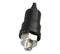 Interruptor de presión ajustable de acero inoxidable, boquilla roscada de 1/4 de pulgada, adecuado para control de presión de aire con nivel de protección IP54 (QPM11-NC 12,7 mm)