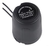 Interruptor de presión automático para bomba de agua, 220 V CA, 15 A, para agua doméstica y bomba de pozo, metal ABS con rosca de 3/8 pulgadas, (3/8 2,2-3,0 kg)