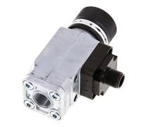 interruptor de presión de 1 a 16bar SPDT de fundición de zinc G1/4'' 250VAC Conector M12 de 4 pines