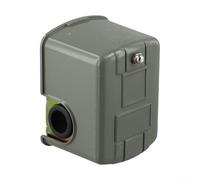 Interruptor de presión de agua para bombas de pozo | Control diferencial ajustable de 30-50 PSI con 1/4 pulgadas para cuerpo de latón NPT y carcasa ABS | Controlador de bombas industriales para