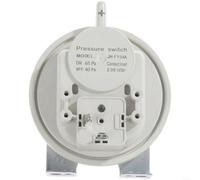 Interruptor de presión de aire ajustable ABS blanco para calentadores de agua a gas y calderas de pared, reemplazo compacto de operación manual (65-40)