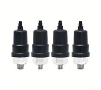 Interruptor de presión de aire eficiente para compresores, rango ajustable 15 140psi, cuerpo de metal con aislamiento para seguridad (QPM11-NC B)