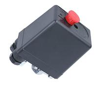 Interruptor de presión de compresor de Aire, válvula de Control Vertical de un Solo Orificio, Piezas de Repuesto para válvulas de Control 0,5-1,2 MPa (72,5~175 PSI) 220 V G1/4 Pulgadas para rápida