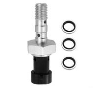 Interruptor de presión de freno resistente, OE 4014262 4081117, reemplazo directo compatible con Polaris para Ranger para RZR para general para Sportsman 2014-2024 (sensor y junta*3)